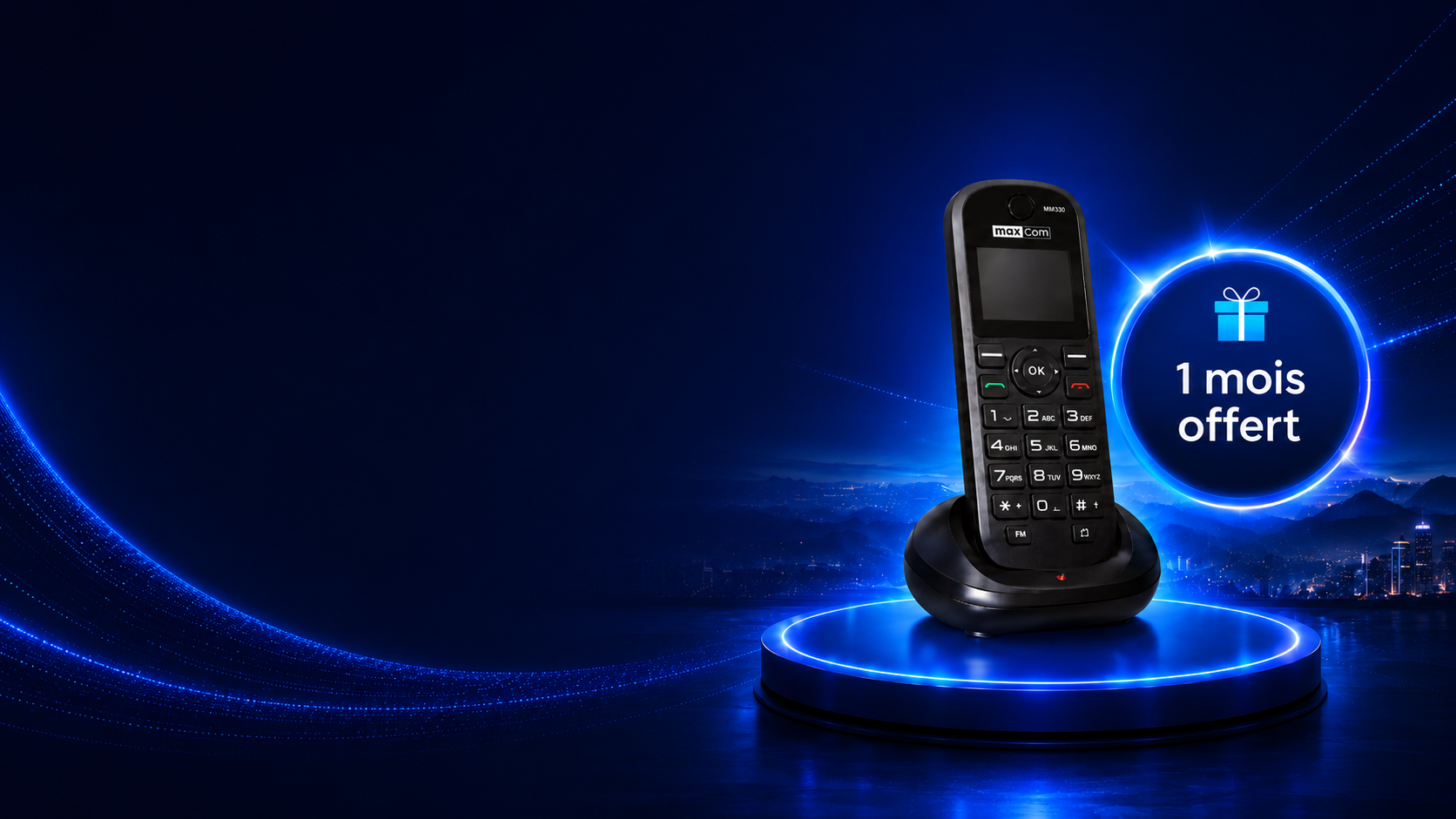 Téléphone Fixe avec 1 mois offert