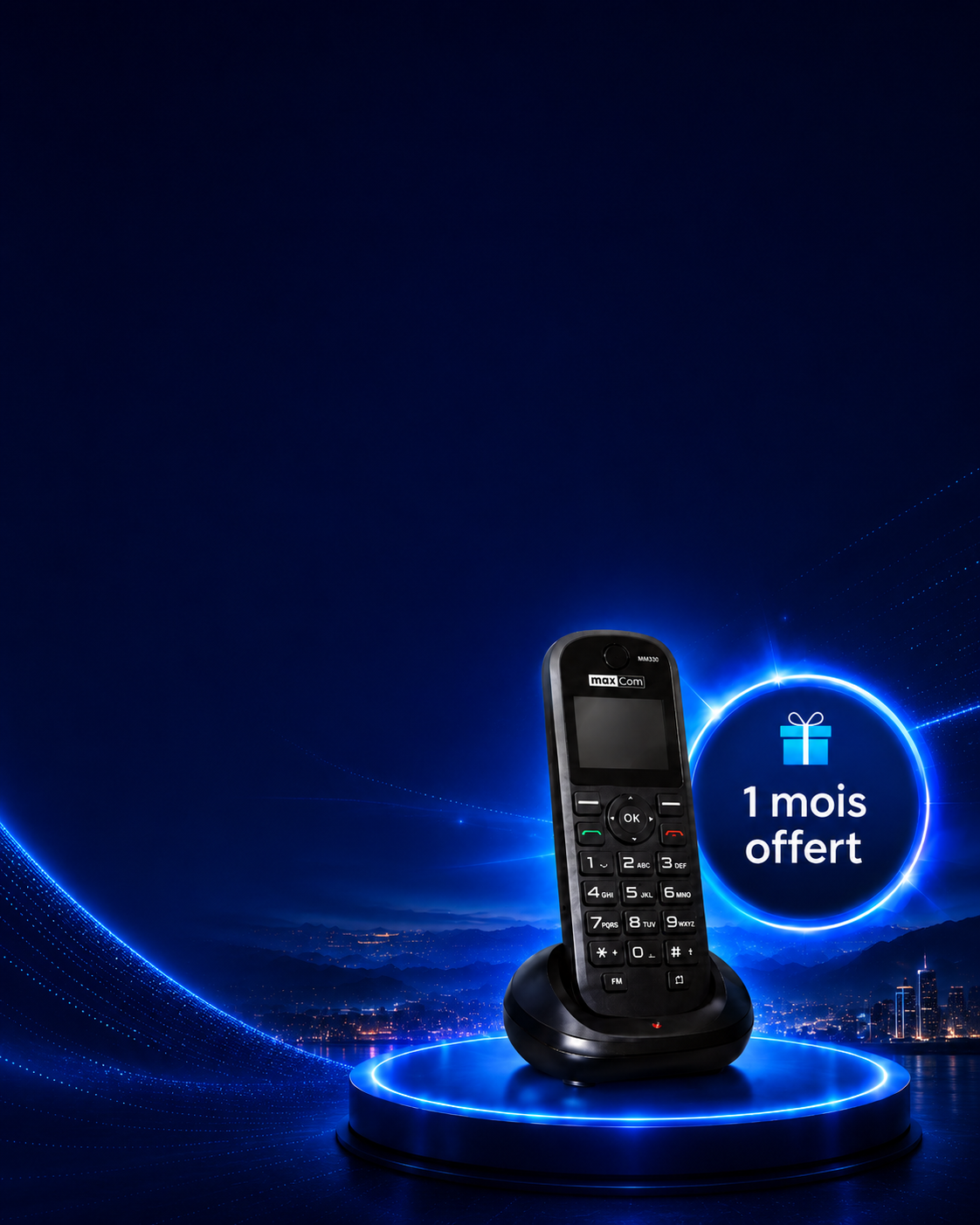 Téléphone Fixe avec 1 mois offert
